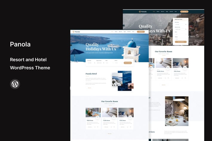 Panola : Resort and Hotel WordPress Theme