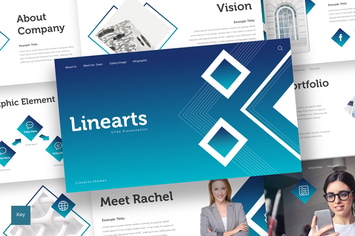 Linearts - Keynote Template