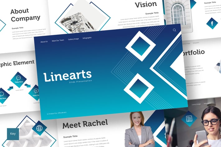 Linearts - Keynote Template