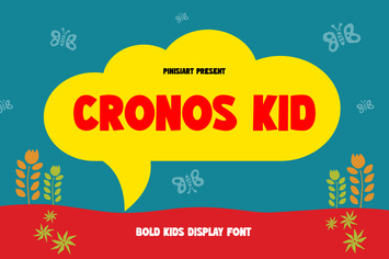CRONOS KID - Bold Kids Display Font