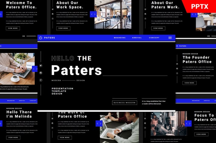 PATERS Powerpoint Template