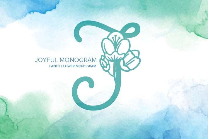 Joyful Monogram 