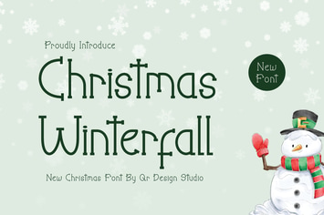 Christmas Winterfall