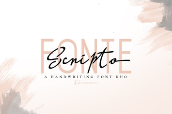 Scripto Fonte Font Duo