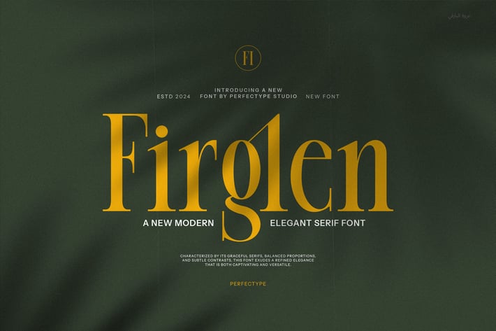 Firglen Elegant Ligature Serif Font