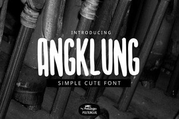 Angklung Font