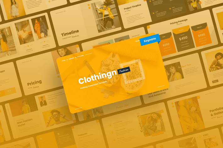 Clothingn - Fashion & Clothing Keynote