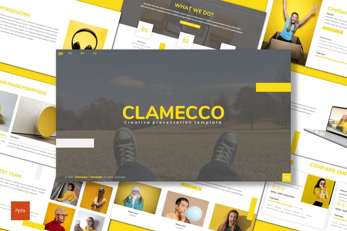 Clamecco - Creative Powerpoint Template