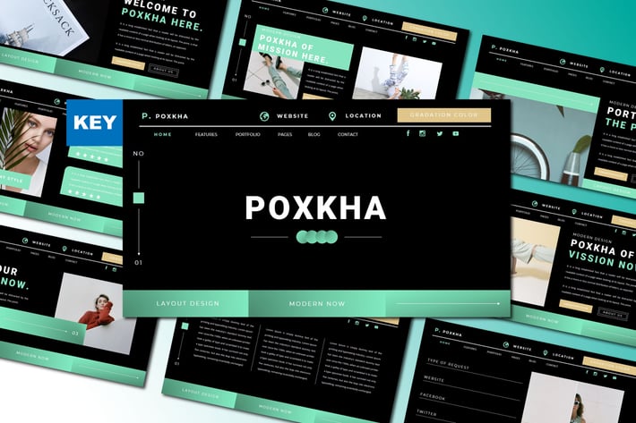Poxka Keynote Template
