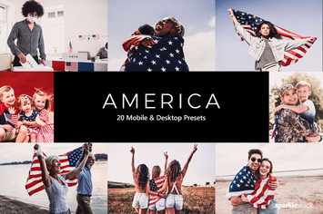 20 America Lightroom Presets & LUTs