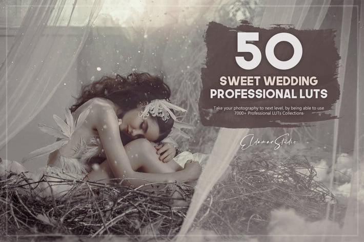 50 Sweet Wedding LUTs Pack