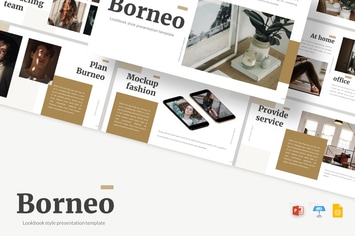 Borneo - Powerpoint/GoogleSlides/Keynote Template