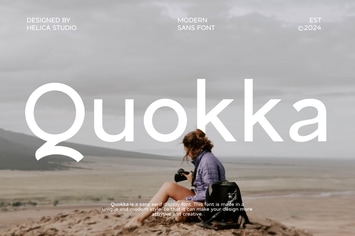 Quokka Modern Sans Serif Font