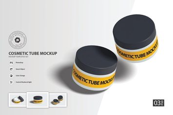 Cosmetic Tube vol.01 - Mockup