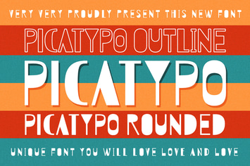 Picatypo Unique Vintage Business Font