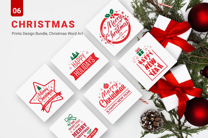 Christmas Bundle, Christmas Sign Cut Files