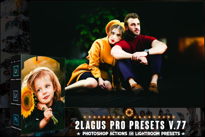 PRO Presets - V 77 - Photoshop & Lightroom