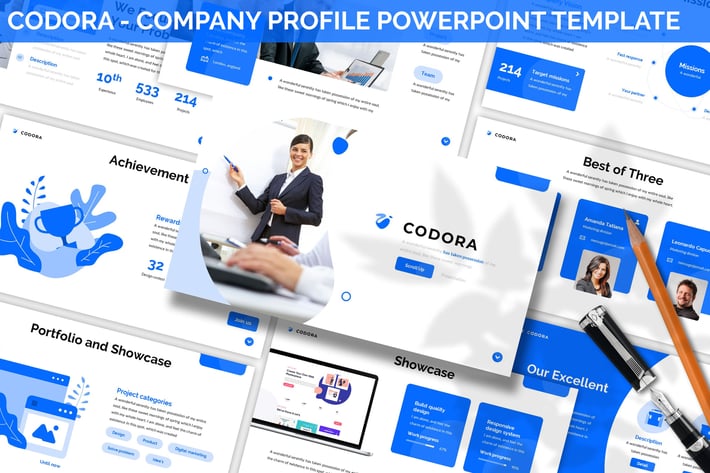 Codora - Company Profile Powerpoint Template