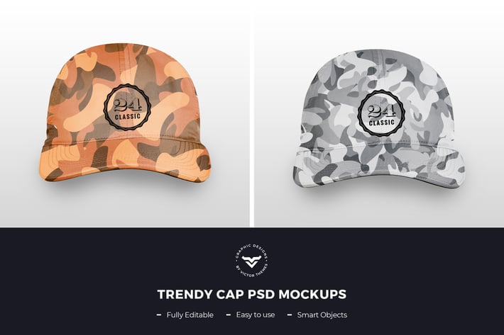 Trendy Hat Mockups