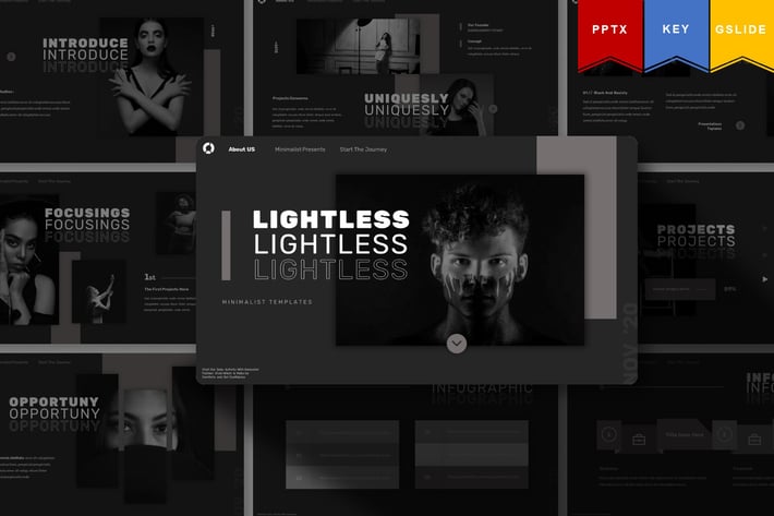 Lightless | Powerpoint, Keynote, Google Slides