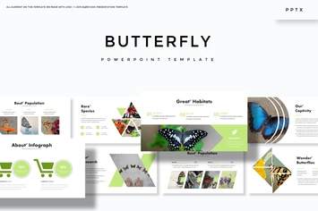 Butterfly - Powerpoint Template