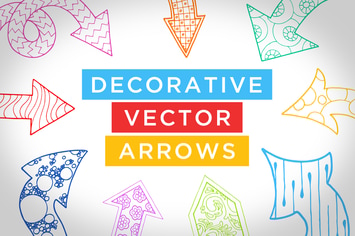 Decorative Vector Arrows Volume 1
