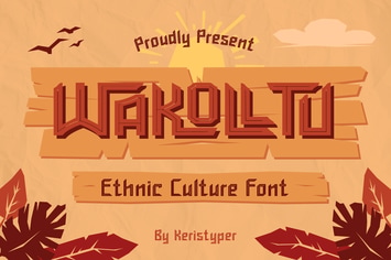 Wakolltu Font