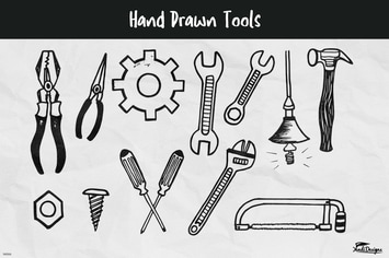 Hand Drawn Tools