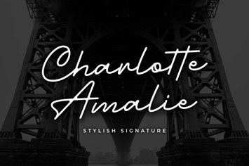Charlotte Amalie - Stylish Signature