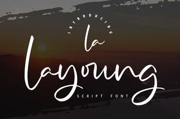 La Layoung | Script Font