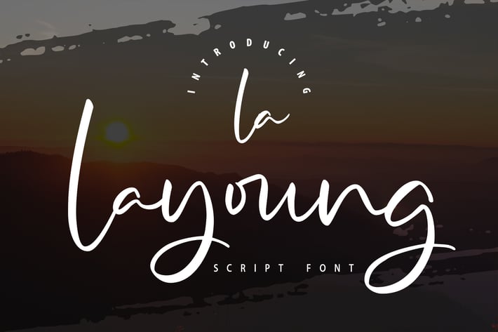 La Layoung | Script Font