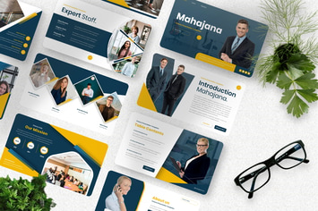 Mahajana - Finance Keynote Template