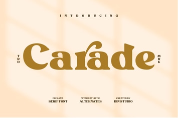 Carade-Elegant Serif Font