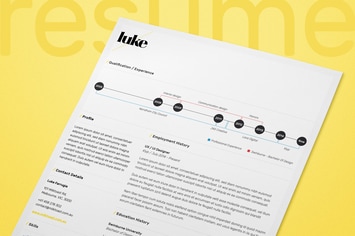 Single Page Resume/CV