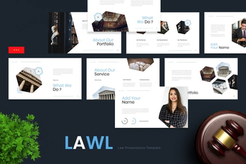 Lawl - Law Advocate Powerpoint Presentation