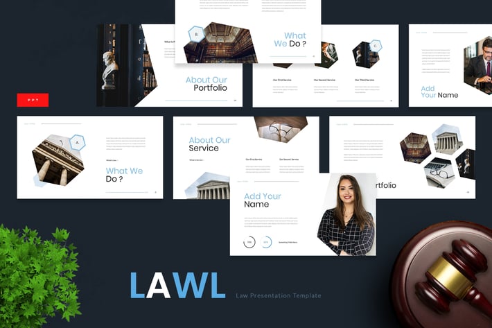 Lawl - Law Advocate Powerpoint Presentation