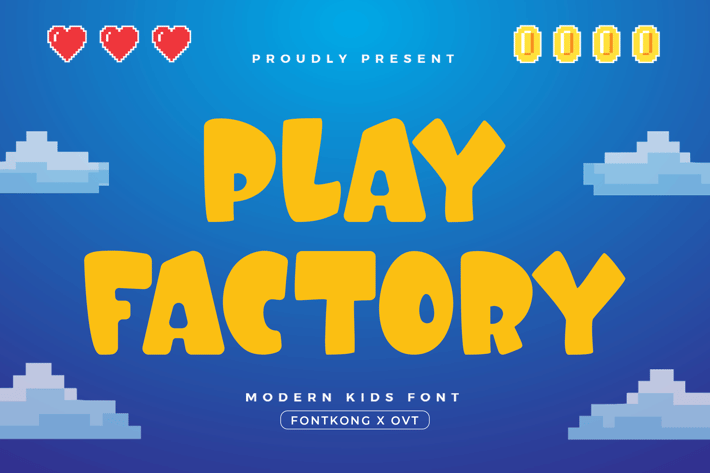 Play Factory - Modern Kids Font