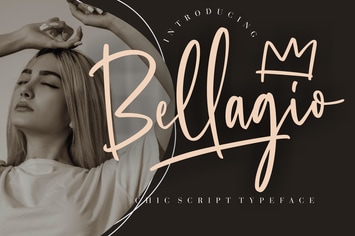 Bellagio Chic Script Typeface
