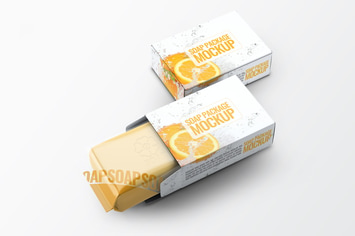 Soap Bar Package Mock-Up