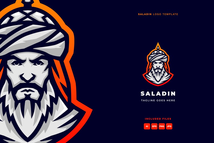 Saladin Logo Template
