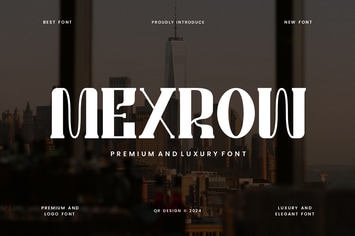 Mexrow - Premium & Luxury Font