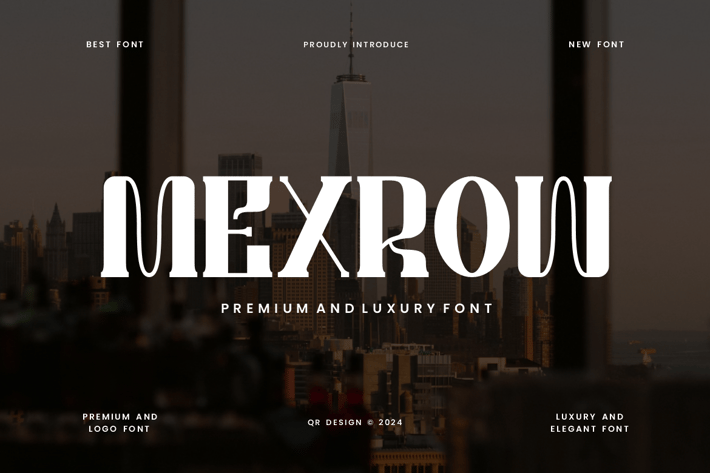 Mexrow - Premium & Luxury Font