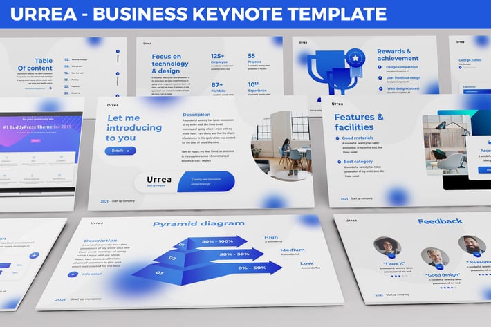 Urrea - Business Keynote Template