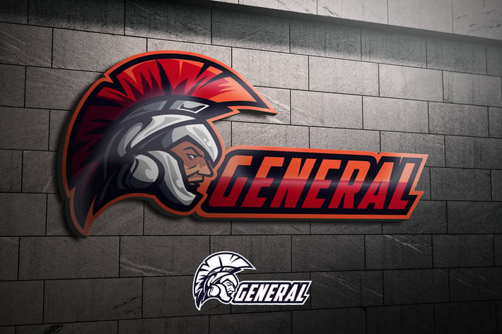 Spartan Knight Mascot Esports or Sports Logo
