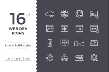 Web Development Icons