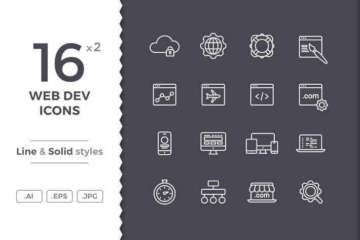 Web Development Icons