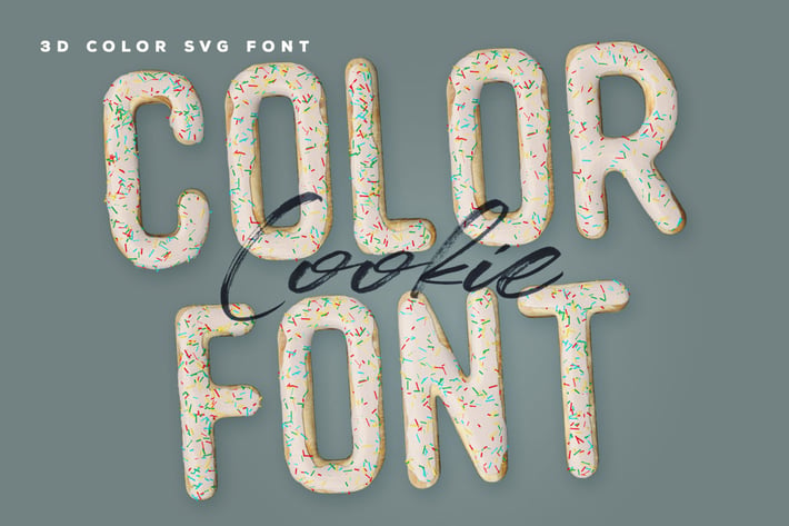 Cookie Color Font