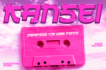 Kansei - Japanese Y2K Fonts