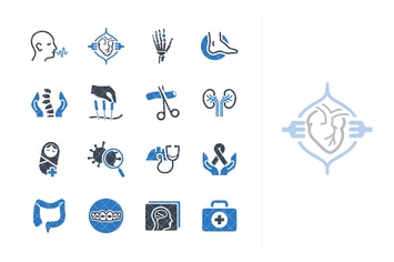 Medical Services & Specialties Icons - Set 4 