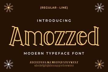 Amozzed Font